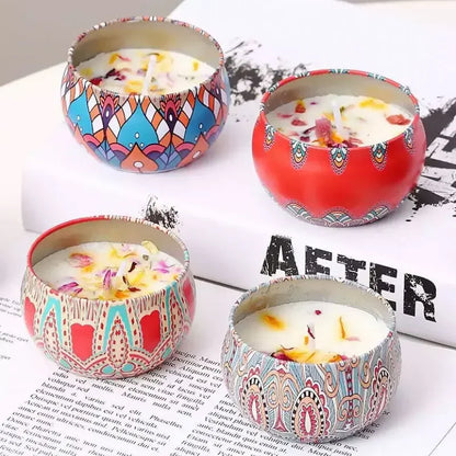 Bougies parfumées 100% naturelles