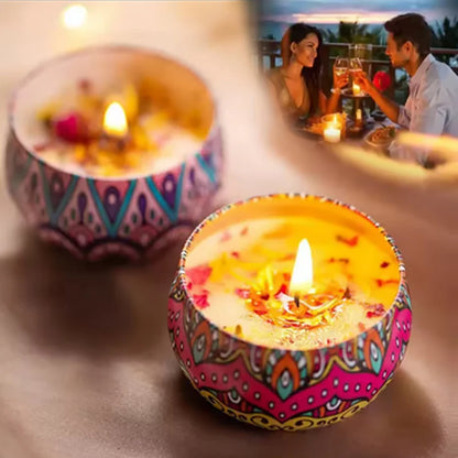 Bougies parfumées 100% naturelles