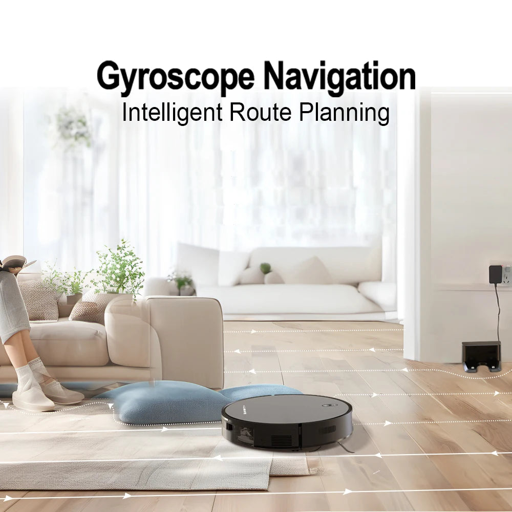 Robot aspirateur-nettoyeur V6 60000 Pa