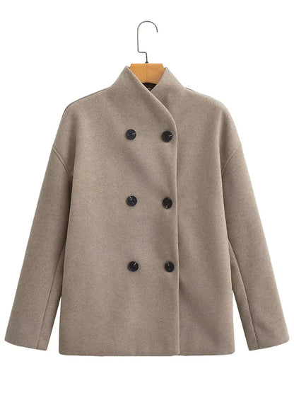 Manteau cropped